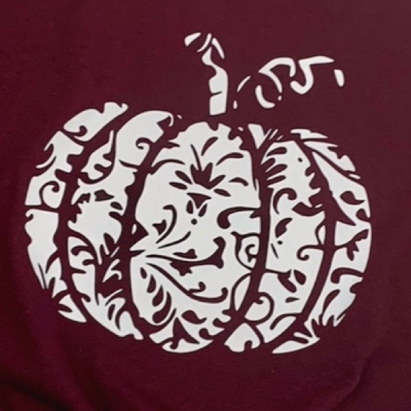 Custom Colors Fall Pumpkin T-shirt - XS/XXL - Picture 2 of 9
